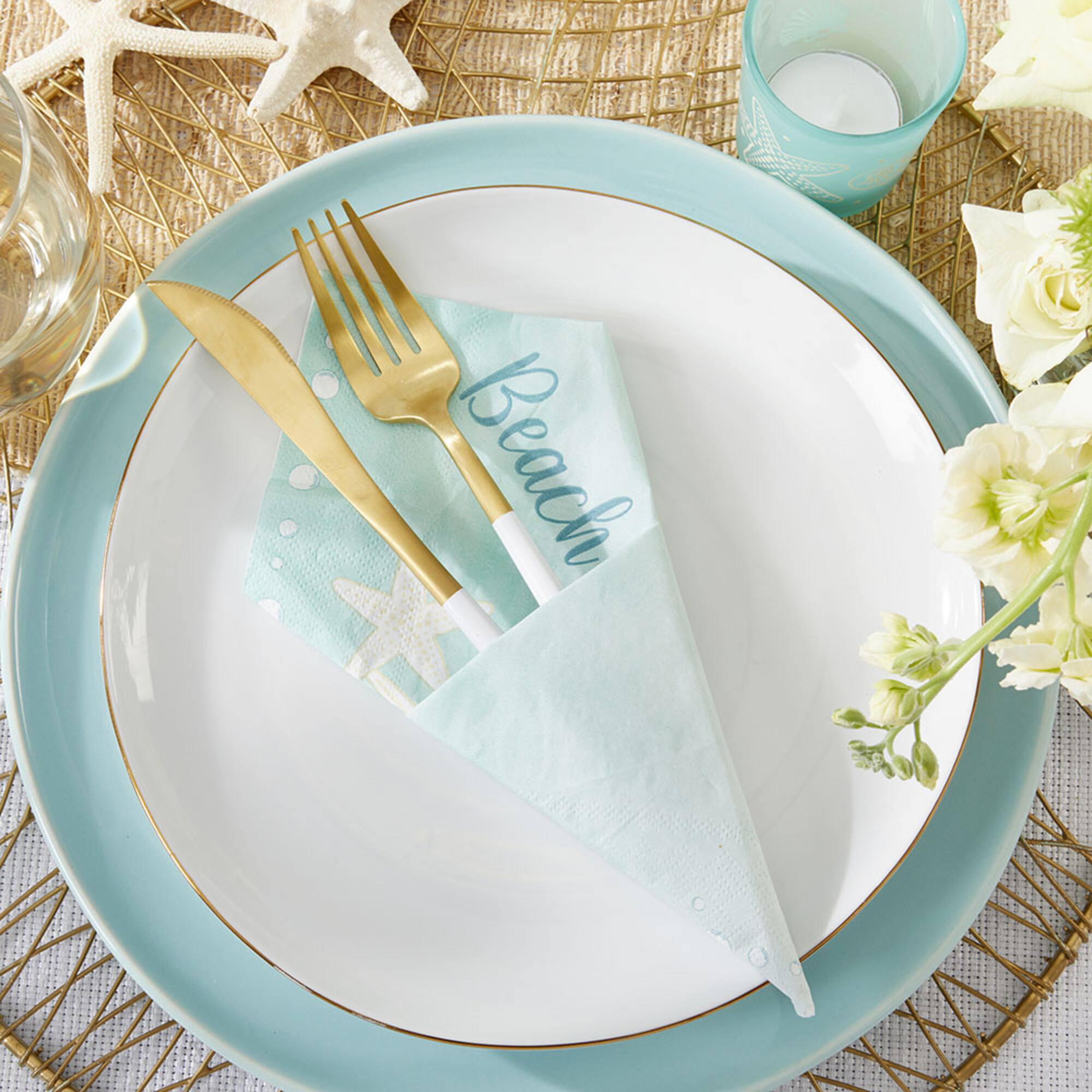 Kate Aspen® Beach Party 2-Ply Paper Luncheon Napkins, 120ct.